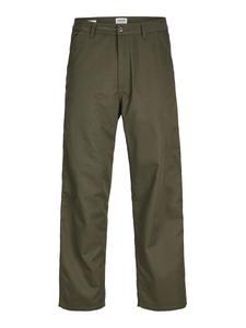 Брюки Jack & Jones Junior Wide leg Pants, зеленый