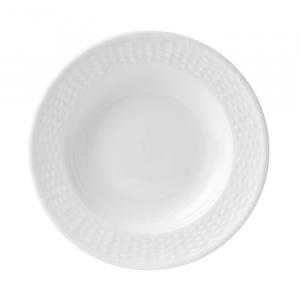 Суповая миска Wedgwood "Nantucket Basket" с ободком, белый