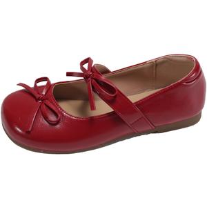 7 SEVFUN Красные туфли Мэри Джейн для женщин, цвет Red