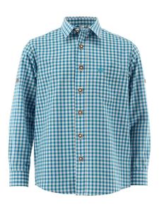 Детская традиционная рубашка Лафоа бирюзового цвета OS-Trachten