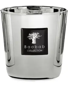 Ароматическая свеча Les Exclusives Platinum Baobab Collection, серебристый