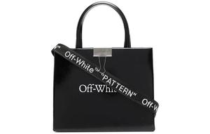 OFF WHITE Миниатюрная женская сумка через плечо из телячьей кожи, кросс-боди, черная OFF-WHITE