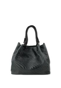 Сумка DrachenLeder ABSTRAKTES MUSTER, Schwarz/Black