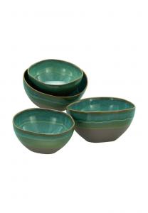 Миска Creatable, 4 предмета, оливковый