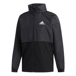 Куртка adidas Outdoor Splicing Causual Sports Jacket Male Black, черный