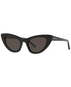 Женские солнцезащитные очки SL 213 Lily YS000090 Saint Laurent, черный