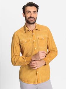 Рубашка с длинными рукавами цвета охры WITT WEIDEN