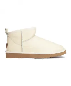 Зимние ботинки из зернистой кожи Kazar, бежевый