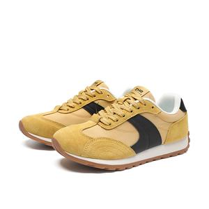 ZHR Женские низкие кеды желтые, цвет Yellow