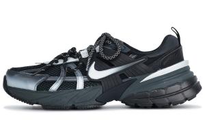 Кроссовки для бега V2K Run мужские с низким верхом, цвет черный/серебристый/белый Nike