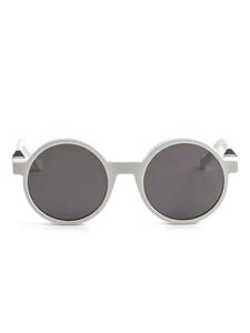 VAVA Eyewear round-frame солнцезащитные очки, белый