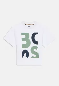 Футболка с принтом met korte mouwen Boss Kidswear, Blanc