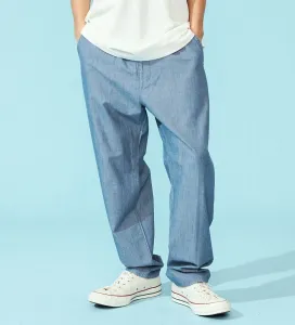 Легкие/простые брюки из прохладного материала с лаконичным силуэтом