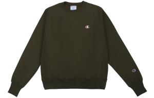 Champion Свитшот с круглым вырезом Regular US Version Unisex Army Green