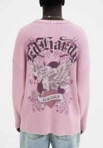 Джемпер BRAVE HEART EAGLE Ed Hardy, розовый