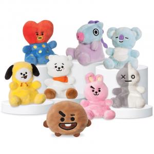 ND38_61509 Line Friends BT21 - Плюшевый талисман 13 см SHOOKY Palm Pals Inna marka