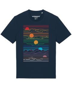 Рубашка Watapparel  Sun And Moon, темно-синий