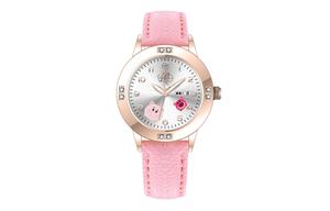Disney Часы Song Song Series Quartz Movement Leather Watch Bands Watch Women's Watch Silver Dial