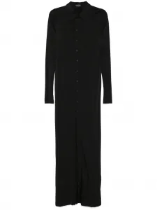 Платье макси Balenciaga, черный