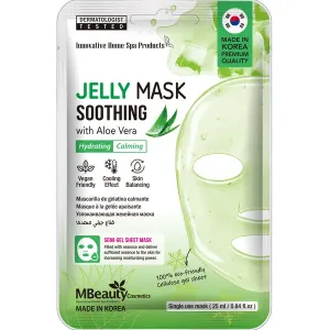 Увлажняющая и успокаивающая гелевая маска для лица, 25 мл Mbeauty Jelly mask soothing