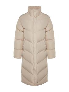 Зимнее пальто Trendyol, Nude