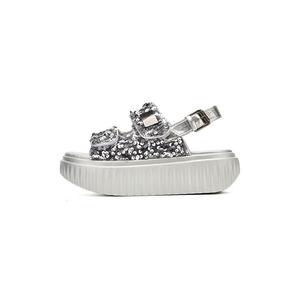 DAPHNE Пляжные сандалии женские черные, серебристые, цвет Silver