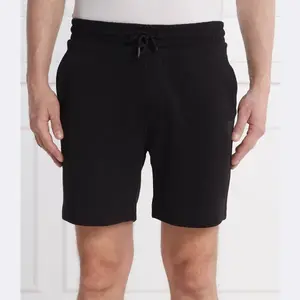 Шорты свободного кроя стандартного кроя Boss, черный