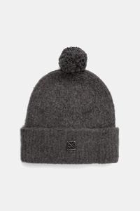 Шапка из смесовой шерсти Calvin Klein, серый