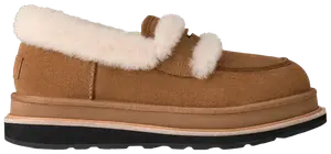 Лоферы Sacai x UGG, коричневый