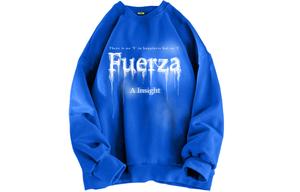 Унисекс свитшот FUERZA, синий