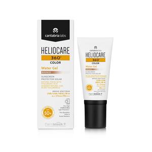 Солнцезащитный крем 360º color water gel spf50+ Heliocare, bronze