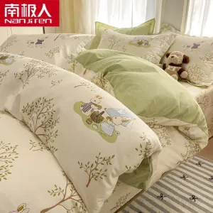 Antarctic Пододеяльник 200х230 см из 100% хлопка, дышащий, цвет F Jungle Rabbit