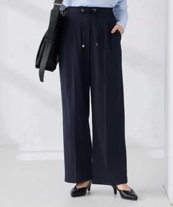 Широкие брюки на флисовой подкладке с люверсами и шнуровкой Avv, цвет Navy