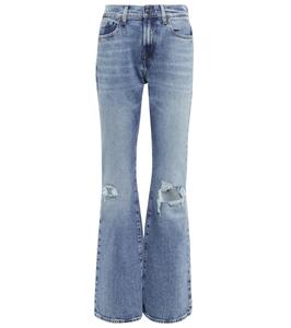 Джинсы Riley Sneaker Boot из хлопка 7 For All Mankind, Maximum