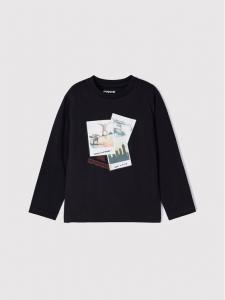 Блуза стандартного кроя Mayoral, черный