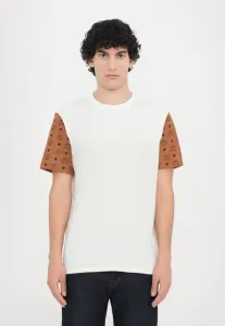 Футболка с принтом Mcm, White