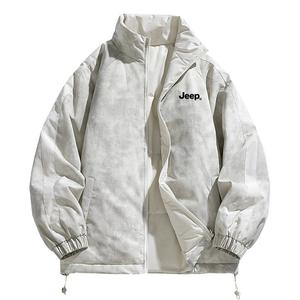 Jeep Унисекс пуховик, Gold-Stamped Khaki