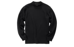 Футболка мужская, полуводолазка, утолщенная, прямой крой Mr.Bu, [small turtleneck]piano черный