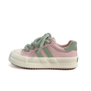 City camel Женские лоу-топ скейтборд кроссовки розовые, цвет Pink