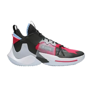 Кроссовки Air Jordan Jordan Why Not Zer0.2 SE GS 'Red Orbit Black', красный
