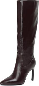 Женские ботфорты Sun Gurg с высоким каблуком-стилето, сексуальные ботинки с застежкой-молнией, Brown/Pointy