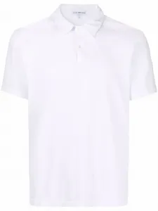 Рубашка поло с короткими рукавами James Perse, белый