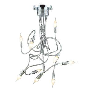 Потолочный светильник ONLI Melodia, железо - 9-пламенное