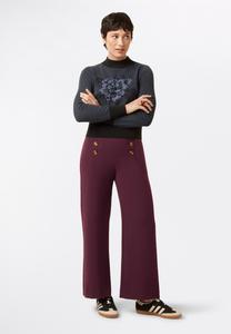 Брюки King Louie CINZIA MALONE, Bordeaux Red/Bordeaux