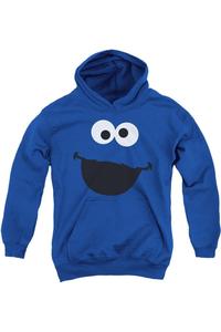 Толстовка с капюшоном для детей с изображением Коржика из «Улицы Сезам» Gildan, синий