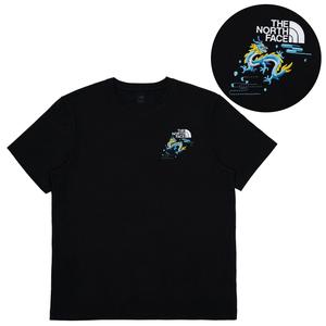 THE NORTH FACE Футболка унисекс черная