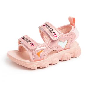 Детские сандалии из износостойкой, дышащей и быстросохнущей ткани SHIBU, розовый