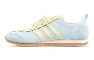 Adidas VS JOG 2.0 устойчивые к истиранию низкие повседневные кроссовки unisex синий желтый