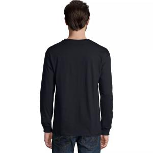 Мужская футболка Hanes Beefy Heavyweight Henley
