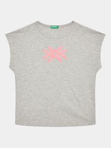 Футболка стандартного кроя United Colors Of Benetton, серый